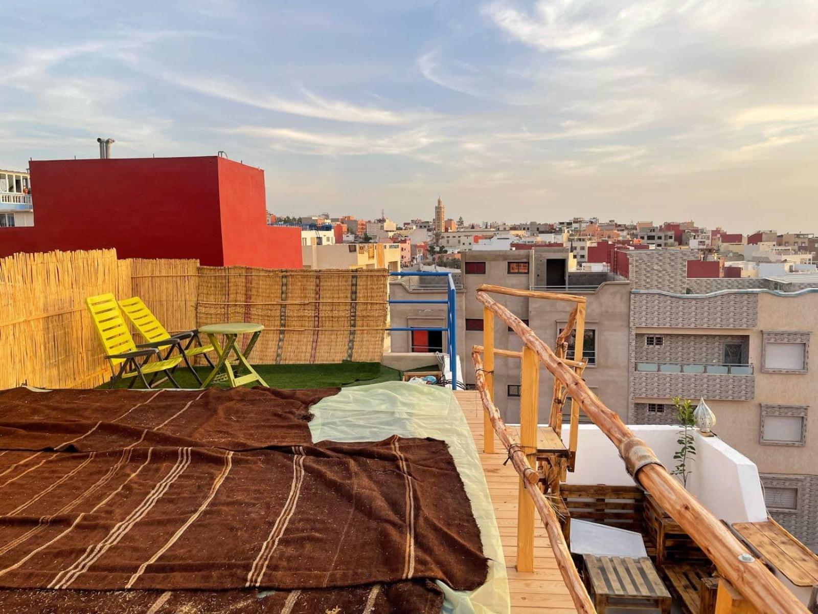 Albergue Heaven Surf Camp Tamraght Exterior foto